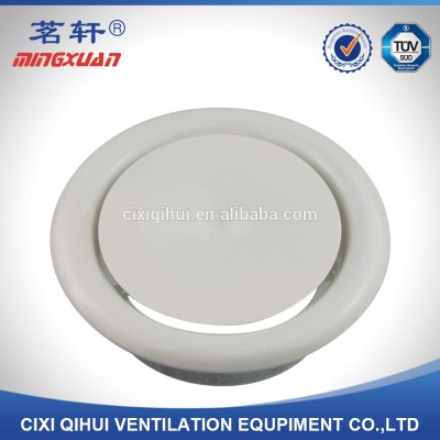 Air conditioning disc valve/diffuser